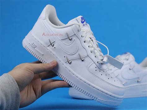 nike air force 1 07 silber|Nike Air Force 1 silver shoes.